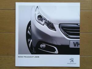 **PEUGEOT 2008 (A94HM01 type ) catalog 2013 year version 10 page various origin table attaching France Peugeot small size SUV**