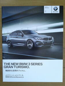 **3 series gran turismo (F34 type ) catalog 2013 year version 26 page Germany BMW 5-door hatchback SUV**