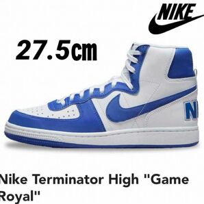 Nike Terminator High Game Royalナイキ ターミネーター ハイ ゲーム ロイヤル 27.5㎝ 新品