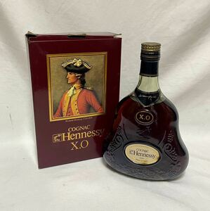 1円〜③ 未開栓　Hennessy ヘネシー XO 金キャップ グリーンボトル ブランデー 700ml 40% 箱付 