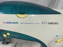 1円〜③美品　jaguar コンピューターミシン ヌ・エル　JN-100ゲームボーイソフト付き　付属品あり　箱あり　通電確認済み_画像4