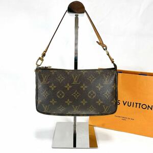 ルイヴィトン　アクセソワール　ポシェット　モノグラム　ミニバッグ　ポーチ　LOUIS VUITTON ポシェット アクセサリーポーチ ハンドバッグ