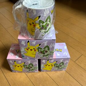 ソフトバンク　ポケモンマグカップ3個セット