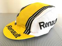 イタリア製・サイクルキャップ　ルノー　（MADE IN ITALY cycle cap Renault）（チームキャップ　ロード・MTB）新品未使用品_画像1