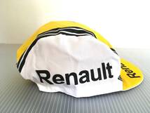 イタリア製・サイクルキャップ　ルノー　（MADE IN ITALY cycle cap Renault）（チームキャップ　ロード・MTB）新品未使用品_画像3