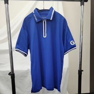 G/FOREji-foa Golf wear men's size L royal blue beautiful goods 