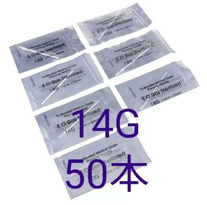 [ free shipping ] needle 14G 50ps.@pi assy ng earrings 