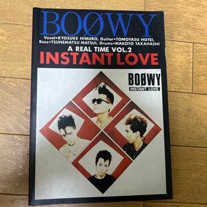 Boowy instant love バンドスコア