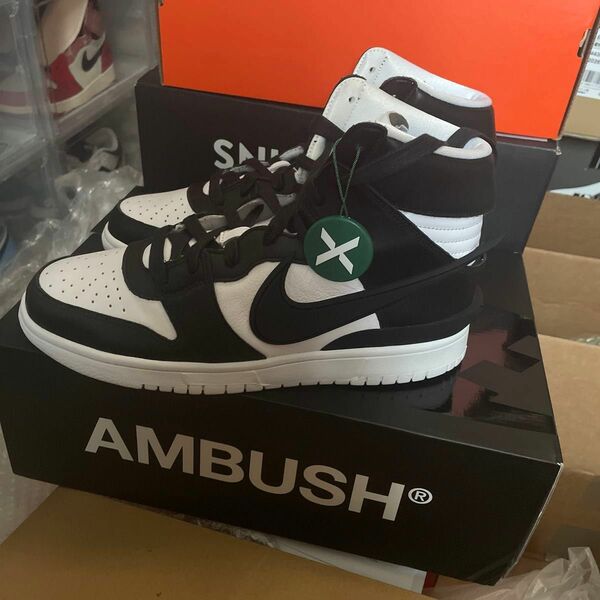 AMBUSH × Nike Dunk High "Black"アンブッシュ × ナイキ ダンク ハイ "ブラック" 26.5
