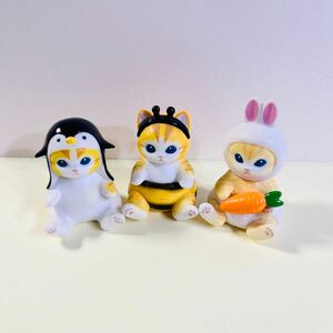 mofusand インテリアミニフィギュア3 ペンギン はち うさぎ 3種セット