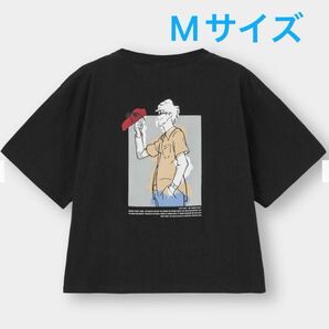 呪術廻戦 × GU (ジーユー) グラフィックT 半袖 Tシャツ Mサイズ 五条悟