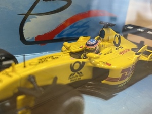  ミニカー 1/43 ジョーダンホンダ EJ12 佐藤琢磨 2002 日本GP #10(イエロー×ブラック) 「TS COLLECTION No.3」 