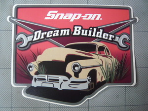 ☆Snap-on☆スナップオン☆ステッカー☆Dream　Builder☆175×135mm☆未使用☆