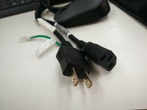AC power supply cable PC desk top monitor adaptor power cord cable personal computer power 3P 3PIN 3 pin several stock 