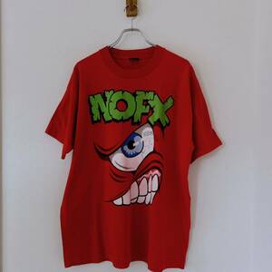 90s NOFX MONS-TOUR VINTAGE USA製 実寸XL