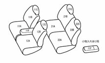 ルークス シートカバー ML21S ベレッツァ ベーシック アルファ α 軽自動車 S630 シート 内装_画像2