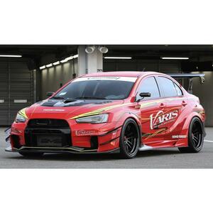 バリス ランサーエボリューションX ランエボ CZ4A フロントフェンダーキット FRP 未塗装 VAMI-236 VARIS WIDE BODY Ver.2