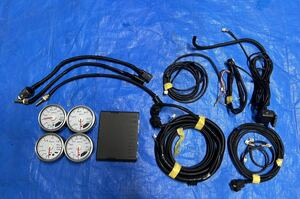 Defi Defi additional meter link old link water temperature gage oil temperature gauge oil pressure boost 60φ white white panel green ilmi actual work goods sensor have 4 ream set 