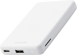 [ новый товар ] Elecom мобильный аккумулятор 5000mAh 12W Type-A×1 белый DE-C26-5000WH / вне установленной формы обычная почта бесплатная доставка 