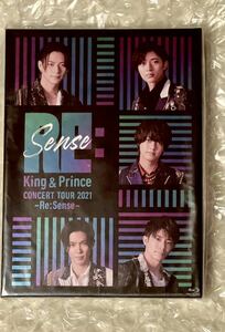 ＜初回限定盤＞ King & Prince CONCERT TOUR 2021 ～Re:Sense～ ［2Blu-ray Disc+フォトブックレット］　キンプリ　平野紫耀　