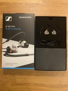 ゼンハイザー イヤフォン カナル型イヤホン SENNHEISER SENNHEISER IE100 PRO カナル型 クリアイヤホン 