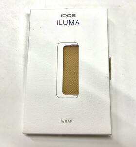 I159-C4-681 ◎ IQOS アイコス ILUMA イルマ PRIME WRAP ラップ ラバーカバー レザー ベージュ系③