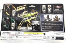 P417-0000 BANDAI バンダイ フィギュア 超合金 2体 仮面ライダーザビー 仮面ライダーカブト GE-06/GARO GE-05 装着変身 未開封③_画像9