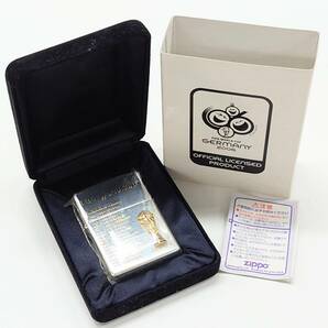 J310-W13-698▲ZIPPO ジッポ ライター FIFA ワールドカップ 2006 ドイツ大会 シルバーカラー 箱付き 未使用 喫煙グッズ④の画像1