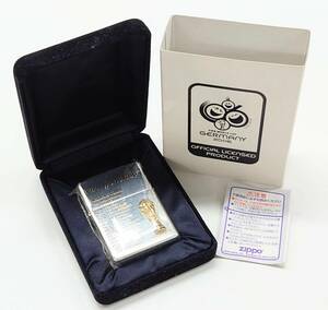 J310-W13-698^ZIPPO Zippo lighter FIFA World Cup 2006 Germany convention silver color box attaching unused smoking goods ④