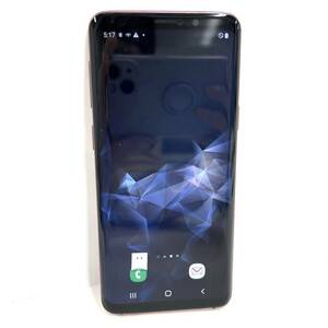 K158-W7-1206 * docomo DoCoMo Galaxy S9 SC-02K lilac лиловый смартфон смартфон первый период . работа подтверждено ③