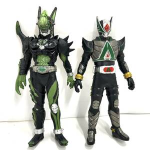 S173-W13-1335 BANDAI バンダイ 2004 仮面ライダーブレイド ランス ジョーカーアンデッド 2体セット ソフビ フィギュア③ 