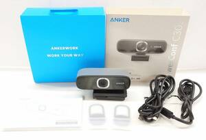 P329-W7-1356ANKER* якорь энергия темно синий fC302 Smart 2K HD веб-камера чёрный принадлежности * с коробкой ④