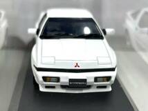 R650-W7-1620 京商 1/43 MITSUBISHI STARION 2600 GSR-VR SOFIA WHITE 三菱スタリオン ミニカー ホワイト③ _画像4