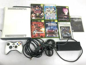 S157-W13-1355 XBOX360 CONSOLE ゲーム機 本体 ゲームソフト UFC/Live for you 他 7本/コントローラー 付き ③