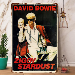 Rock Poster / ロックポスター【 デヴィッド・ボウイ / David Bowie 】メタル ポスター /ブリキ看板/ヴィンテージ/メタルプレート-8