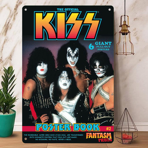Rock Poster / ロックポスター【 キッス / KISS 】メタル ポスター /ブリキ看板/ヴィンテージ/メタルプレート-8
