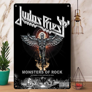 Rock Poster / ロックポスター【 ジューダス・プリースト / Judas Priest 】メタル ポスター /ブリキ看板/ヴィンテージ/メタルプレート-2