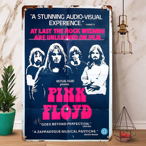 Rock Poster / ロックポスター【 ピンク・フロイド / Pink Floyd 】メタル ポスター/ブリキ看板/ヴィンテージ/メタルプレート-18