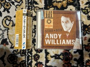 501 б/у CD * Anne ti* Williams ANDY WILLIAMS / STAR BOX записано в Японии запись поверхность A d-25