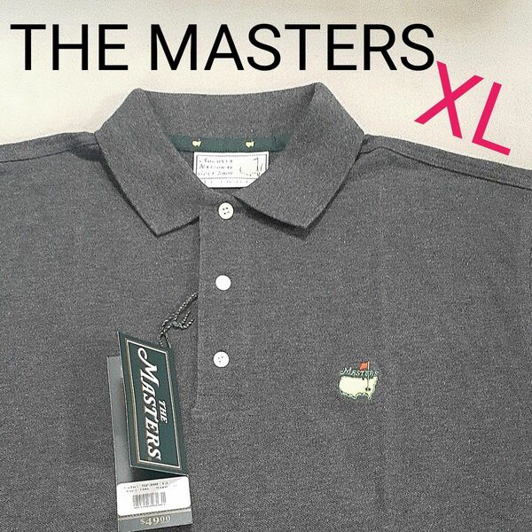 【新品未使用タグ付き】THE MASTERS 海外ゴルフウェア　入手困難　メンズXL　ポロシャツ　半袖ポロシャツ　ゴルフ　 