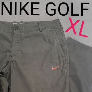 【美品】NIKE　GOLF　ナイキ　ゴルフ　 GOLF ゴルフパンツ テーパード　メンズXL ストレッチ　DRI-FIT