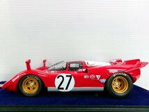 ルックスマート 1/18 フェラーリ 512S #27 デイトナ 24h 1970 (1331-387)_画像4