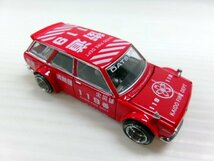 TSMモデル ミニGT 1/64 ダットサン KAIDO 510 ワゴン FIRE V1 右ハンドル (4246-131)_画像7