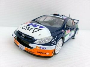  Tamiya 1/24 Peugeot 307 WRC #7 OMV Monte Carlo 2006 specification plastic model final product (4122-437)