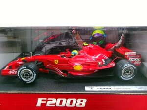 未開封 マテル 1/18 フェラーリ F2008 #2 F.マッサ (1331-410)