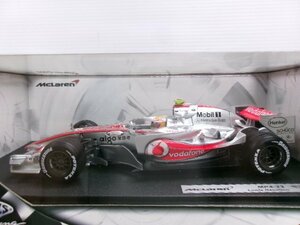 未開封 マテル 1/18 ボーダフォン マクラーレン メルセデス MP4-22 #2 L.ハミルトン 2007 (1331-407)