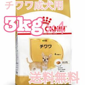 【ロイヤルカナン】チワワ専用フード　成犬用　3kg×4