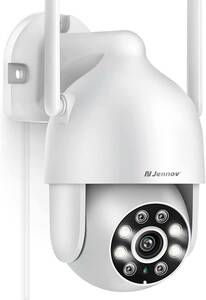 [ новый товар ] беспроводной камера системы безопасности наружный 300 десять тысяч пикселей 1536P человек чувство сенсор перемещение body обнаружение 360 раз широкоугольный фотосъемка PTZ камера IP66 водонепроницаемый инструкция на японском языке JENNOV