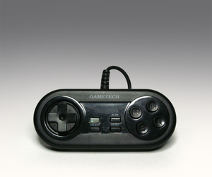 ● FC ゲームテック ネオファミ 専用コントローラー 黒 GAMETECH NEO FAMI Controller Black