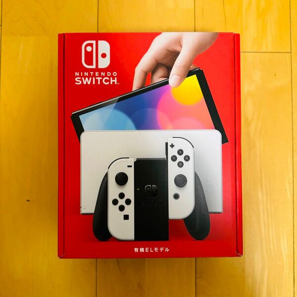 【新品未開封】Nintendo Switch スイッチ 有機ELモデル Joy-Con(L)/(R) ホワイト